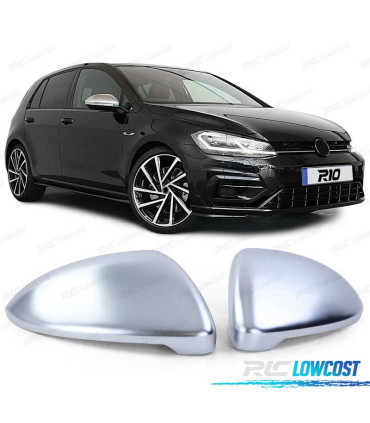 CARCAÇAS ESPELHO PARA VOLKSWAGEN VW GOLF 7 5G1 12- PRATA MATE
