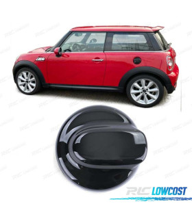 TAMPA TANQUE MINI R55 R56 R57 06-13 PRETO BRILHANTE