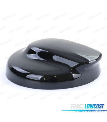 TAMPA TANQUE MINI R55 R56 R57 06-13 PRETO BRILHANTE