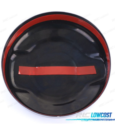 TAMPA TANQUE MINI F55 F56 F57 13-21 PRETO BRILHANTE