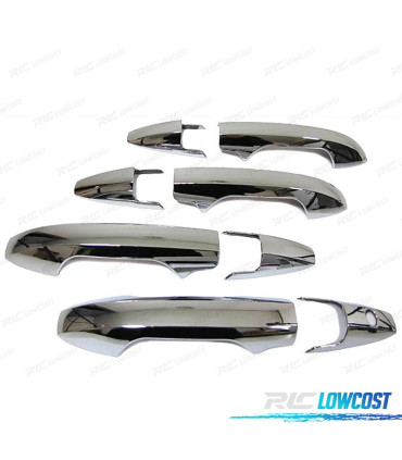 CARCAÇAS PUXADORES PORTA HONDA CR-V 07-12 CROMADO