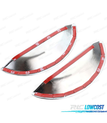 CARCAÇAS PUXADORES PORTA PEUGEOT 206 98- CROMO MATT