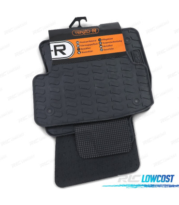TAPETES DE BORRACHA AUDI A3 8V 12- 4 PEÇAS