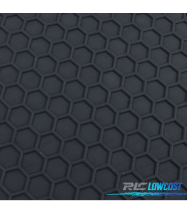 TAPETES DE BORRACHA SKODA OCTAVIA 1Z3 1Z5 04-13 4 PEÇAS