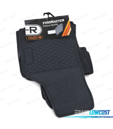 TAPETES DE BORRACHA SKODA OCTAVIA 1Z3 1Z5 04-13 4 PEÇAS