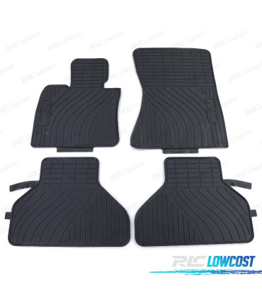TAPETES DE BORRACHA BMW X5 E70 07-12 4 PEÇAS