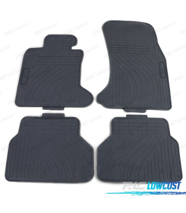 TAPETES DE BORRACHA BMW E60 E61 03-10 4 PEÇAS