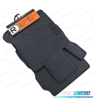 TAPETES DE BORRACHA MERCEDES CLASSE C W204 S204 07-11 4 PEÇAS