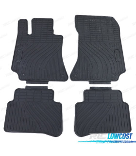 TAPETES DE BORRACHA MERCEDES E-CLASS W212 09-16 4 PEÇAS