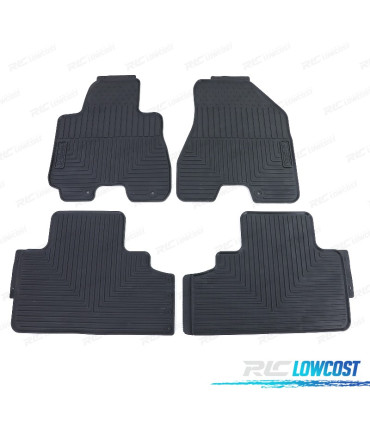 TAPETES DE BORRACHA HYUNDAI TUCSON JM 04-12 4 PEÇAS