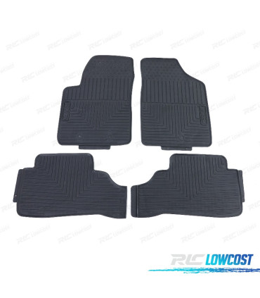 TAPETES DE BORRACHA HYUNDAI I10 PA 07-13 4 PEÇAS