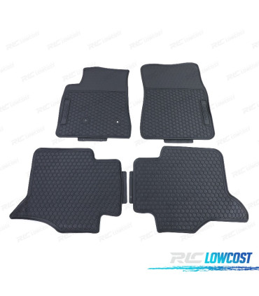 TAPETES DE BORRACHA MITSUBISHI PAJERO 4 07- 4 PEÇAS