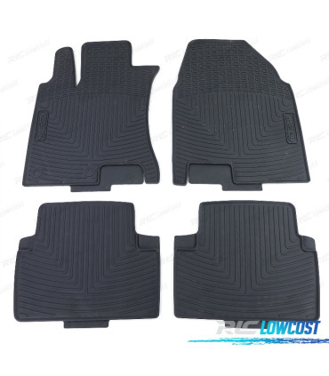 TAPETES DE BORRACHA NISSAN QASHQAI J10 JJ10 07-16 4 PEÇAS