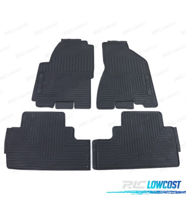 TAPETES DE BORRACHA KIA SPORTAGE JE KM 04-10 4 PEÇAS