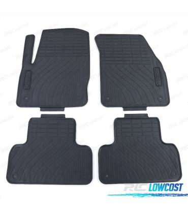 TAPETES DE BORRACHA LAND ROVER RANGE ROVER EVOQUE LV 11- 4 PEÇAS