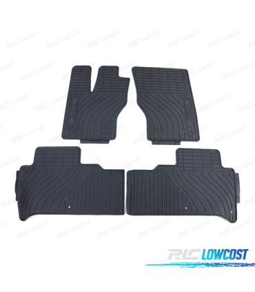 TAPETES DE BORRACHA LAND ROVER RANGE ROVER LW LG LS 11- 4 PEÇAS