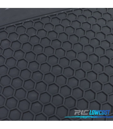 TAPETES DE BORRACHA RENAULT CLIO 3 BR CR 05- 4 PEÇAS