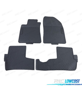 TAPETES DE BORRACHA RENAULT CLIO 4 BH 12 - 4 PEÇAS