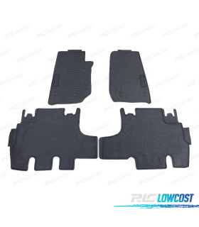TAPETES DE BORRACHA JEEP WRANGLER JK 07-19 4 PEÇAS