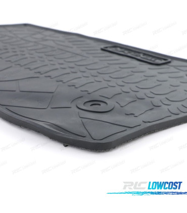TAPETES DE BORRACHA JEEP WRANGLER JK 07-19 4 PEÇAS