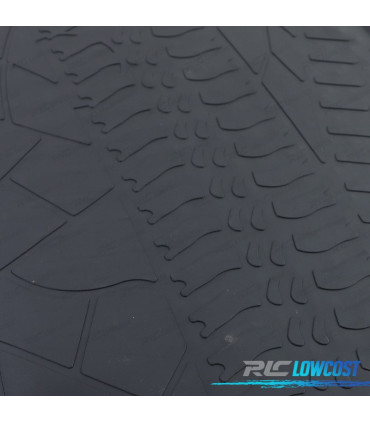 TAPETES DE BORRACHA JEEP WRANGLER JK 07-19 4 PEÇAS