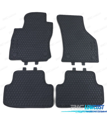 TAPETES DE BORRACHA VOLKSWAGEN VW GOLF 7 12- 4 PEÇAS
