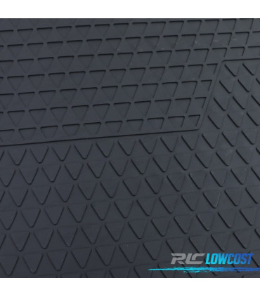 TAPETES DE BORRACHA VOLKSWAGEN VW POLO AW1 BZ1 17- 4 PEÇAS