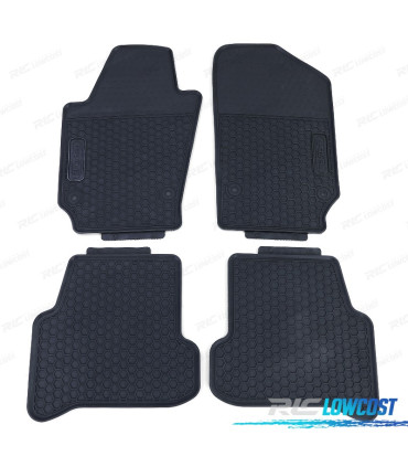 TAPETES DE BORRACHA VOLKSWAGEN VW POLO 6R 09- 4 PEÇAS