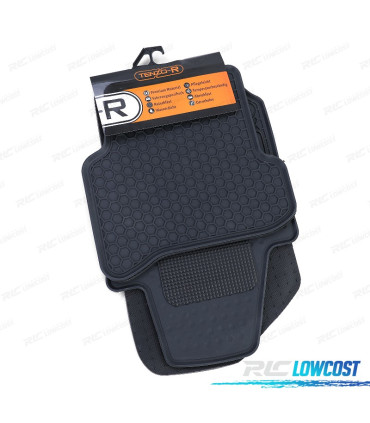 TAPETES DE BORRACHA VOLKSWAGEN VW POLO 6R 09- 4 PEÇAS