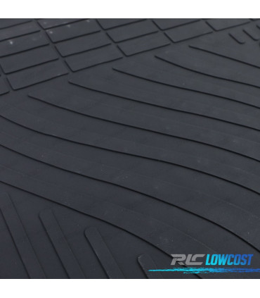 TAPETES DE BORRACHA PEUGEOT 208 12-19 4 PEÇAS