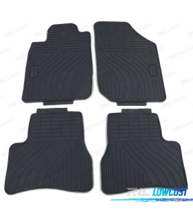 TAPETES DE BORRACHA PEUGEOT 206 00-09 4 PEÇAS