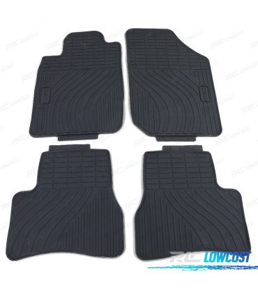 TAPETES DE BORRACHA PEUGEOT 206 00-09 4 PEÇAS