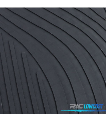 TAPETES DE BORRACHA MERCEDES CLASSE E W211 S211 02-09 4 PEÇAS