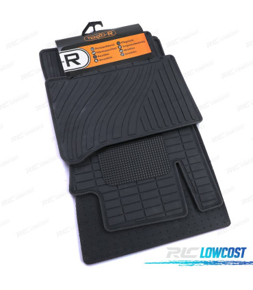 TAPETES DE BORRACHA MERCEDES CLASSE E W211 S211 02-09 4 PEÇAS