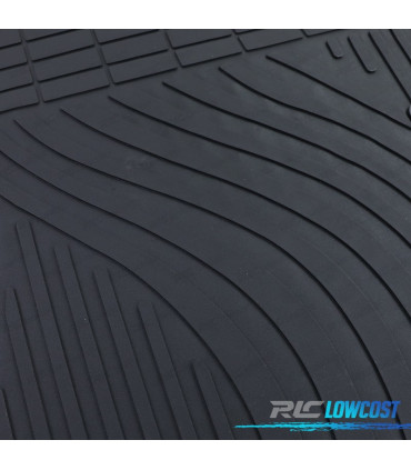 TAPETES DE BORRACHA MERCEDES CLASSE C W204 S204 11-14 4 PEÇAS