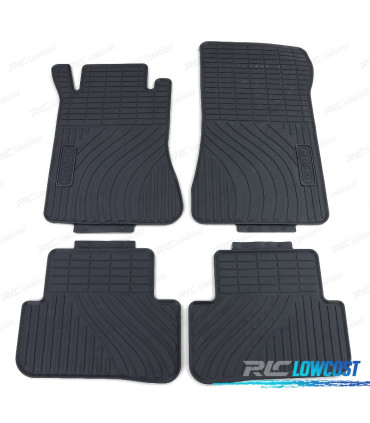 TAPETES DE BORRACHA MERCEDES CLASSE C W203 S203 00-07