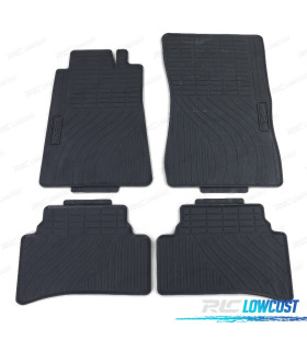 TAPETES DE BORRACHA MERCEDES CLASSE C W202 S202 93-01 4 PEÇAS