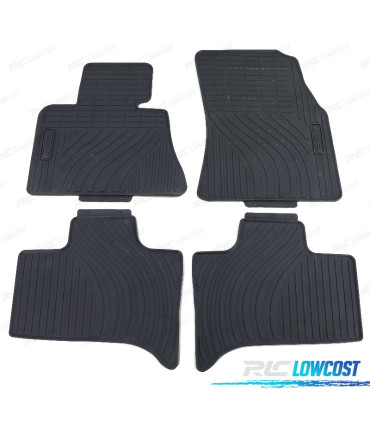 TAPETES DE BORRACHA BMW X5 E53 0-07 4 PEÇAS