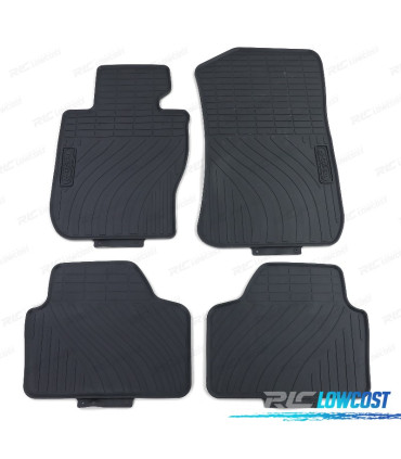 TAPETES DE BORRACHA BMW X1 E84 09-15 4 PEÇAS