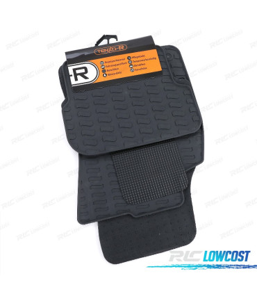 TAPETES DE BORRACHA AUDI A6 4F C6 05-11 4 PEÇAS