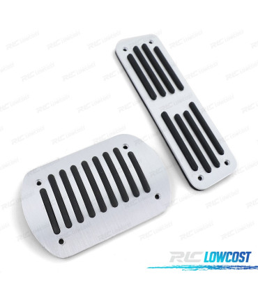 KIT CONJUNTO PEDAIS PARA MERCEDES W124 W202 W203 W204 W210 W211 W163 W164 AUTOMÁTICO DE ALUMÍNIO