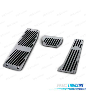 KIT CONJUNTO PEDAIS PARA BMW E30 E36 E46 E90 E91 E92 E93 AUTOMATICO LOOK M