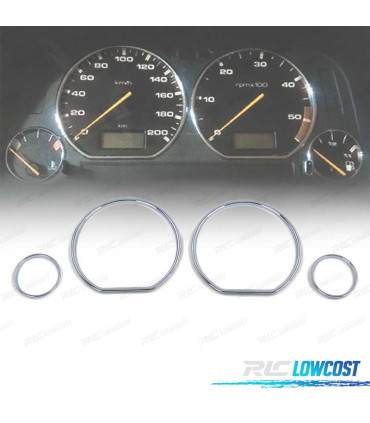 AROS PAINEL VOLKSWAGEN VW GOLF 3 91-97 CROMADOS