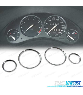 AROS PAINEL PARA OPEL CORSA B TIGRA A CROMO