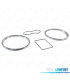 AROS PAINEL PARA VOLKSWAGEN VW GOLF 4 95-06 BORA 98-05 CROMADO