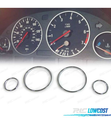 AROS PAINEL PARA BMW X5 E53 99-07 E39 95-03 E38 99-07 CROMADO