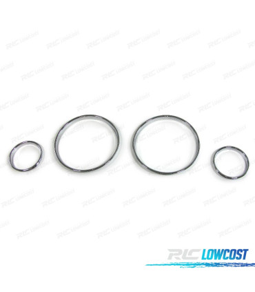 AROS PAINEL PARA BMW X5 E53 99-07 E39 95-03 E38 99-07 CROMADO