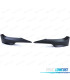 SPLITTERS PARA-CHOQUES FRONTAL BMW E92 E93 06-10 LOOK M PRETO MATE
