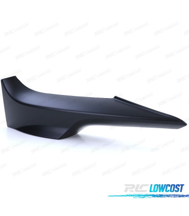 SPLITTERS PARA-CHOQUES FRONTAL BMW E92 E93 06-10 LOOK M PRETO MATE