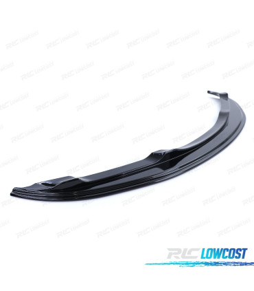 SPOILER LIP BMW E90 E91 05-08 PACK M PRETO BRILHANTE